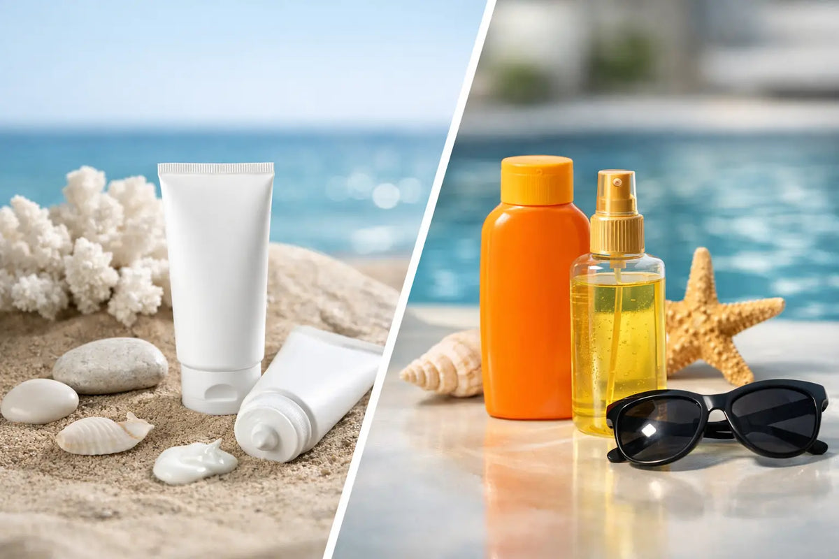 Mineral Sunscreen vs Chemical Sunscreen