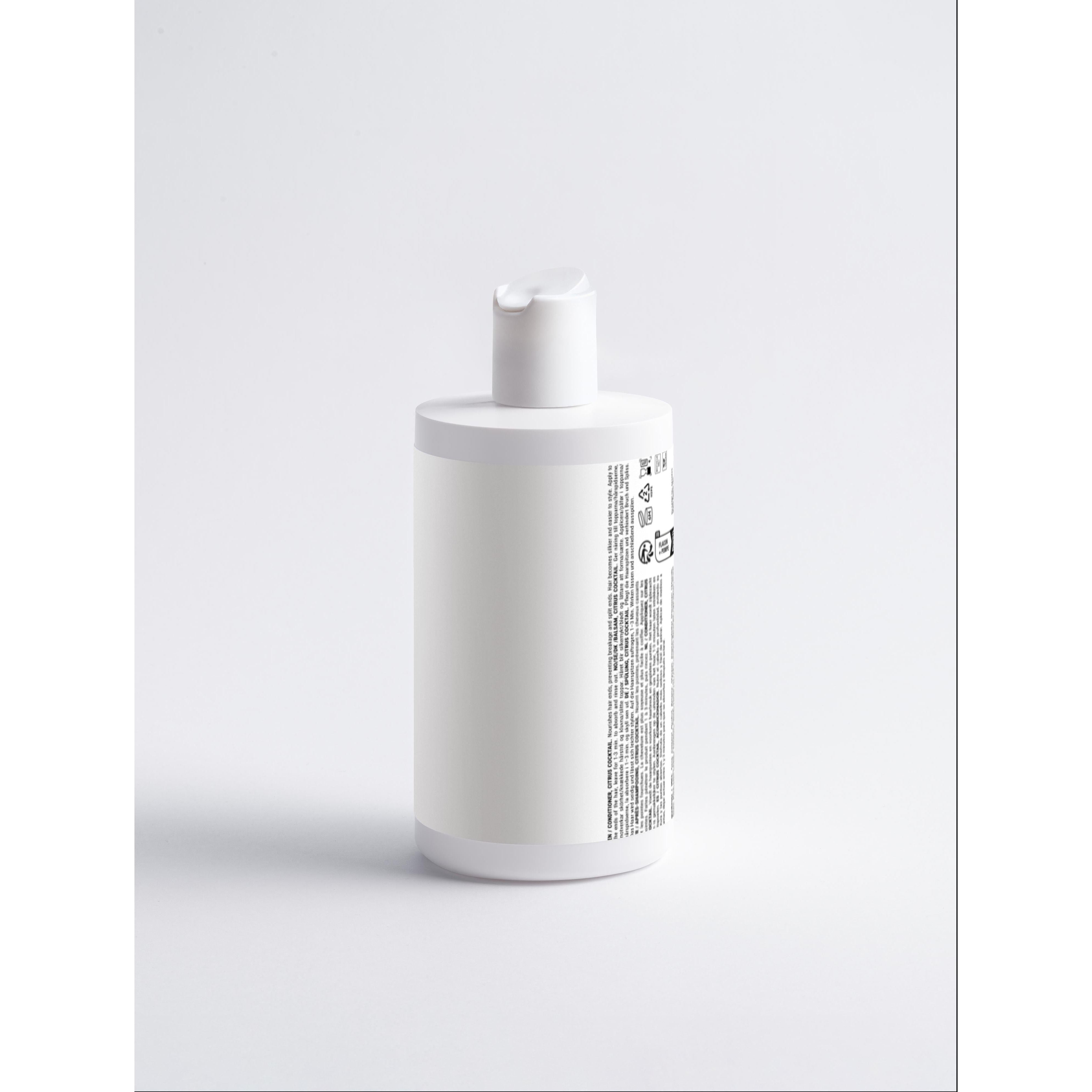 Fresh Conditioner with Organic Panthenol & Wheat Protein – Citrus Cocktail – Natural & Volumizing – Made in Europe by Verelé, 370 ml / 12.51 fl oz - Verele