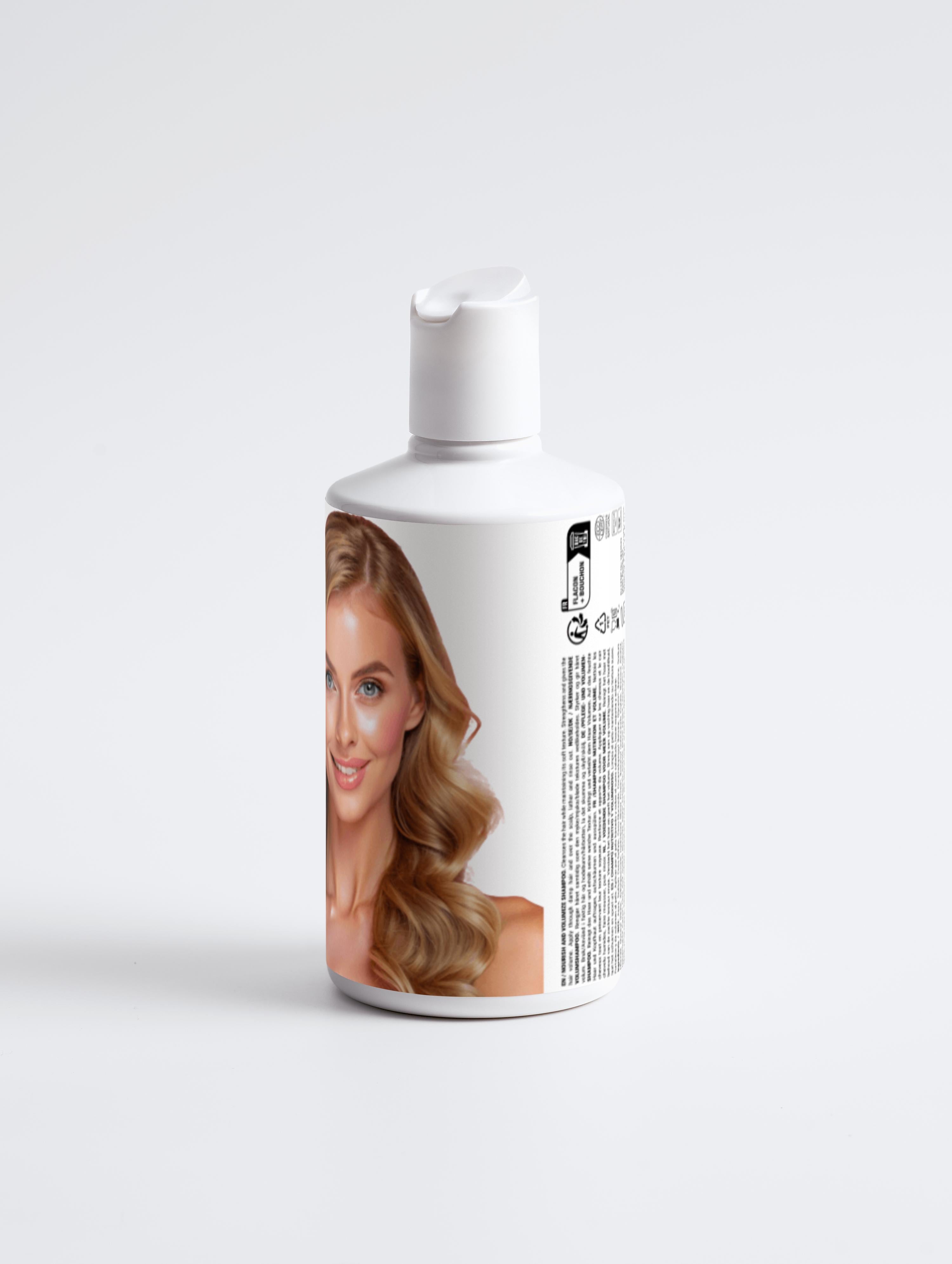 Nourish and Volumize Shampoo with Organic Betaine & Wheat Protein – Adds Volume & Softness – COSMOS NATURAL Certified, Made in Europe by Verelé, 300 ml / 10.14 fl oz - Verele