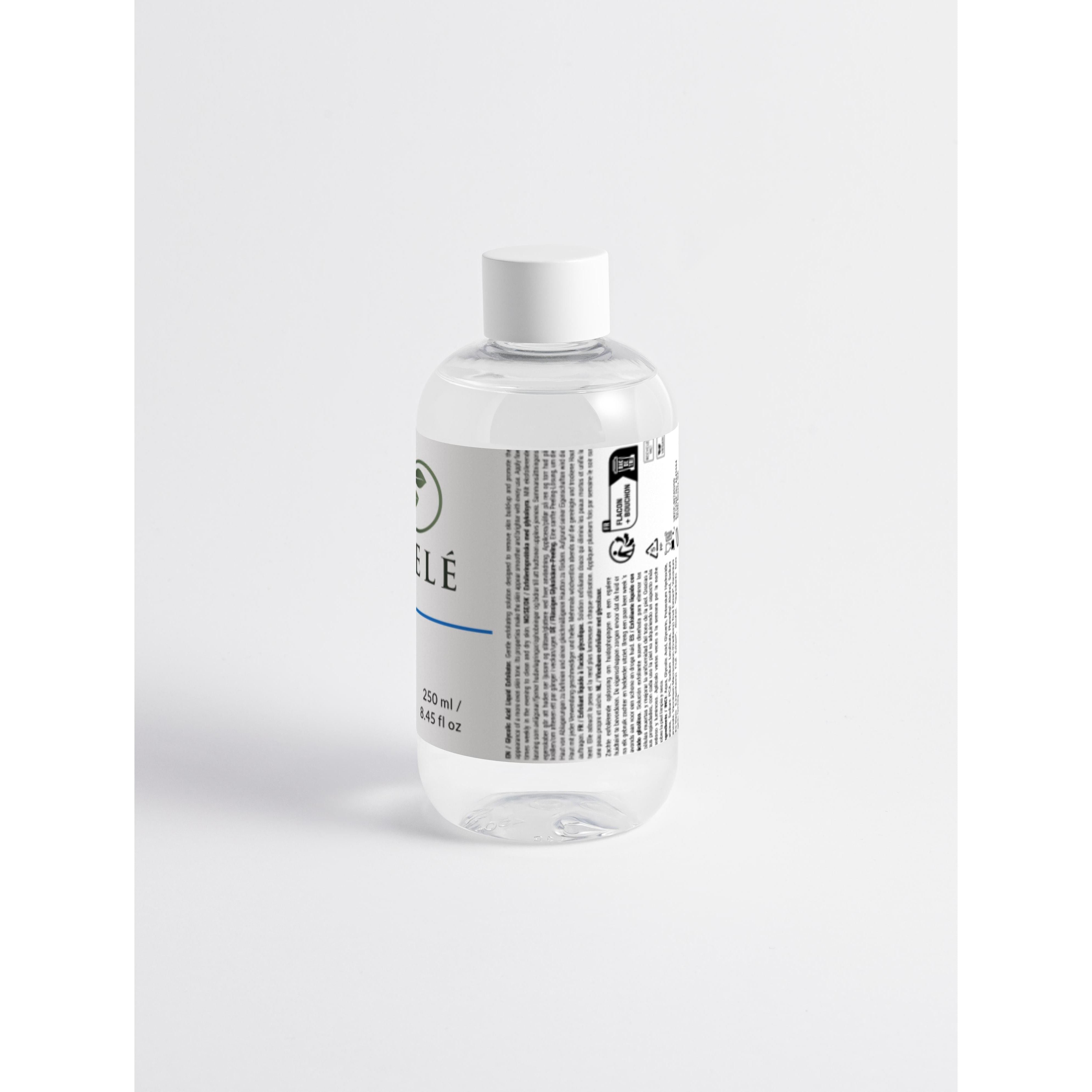 Glycolic Acid Liquid Exfoliator 3.5% with Organic Cranberry & Lingonberry Extract – Smooth & Brighten Skin – Made in Europe by Verelé, 250 ml / 8.45 fl oz - Verele