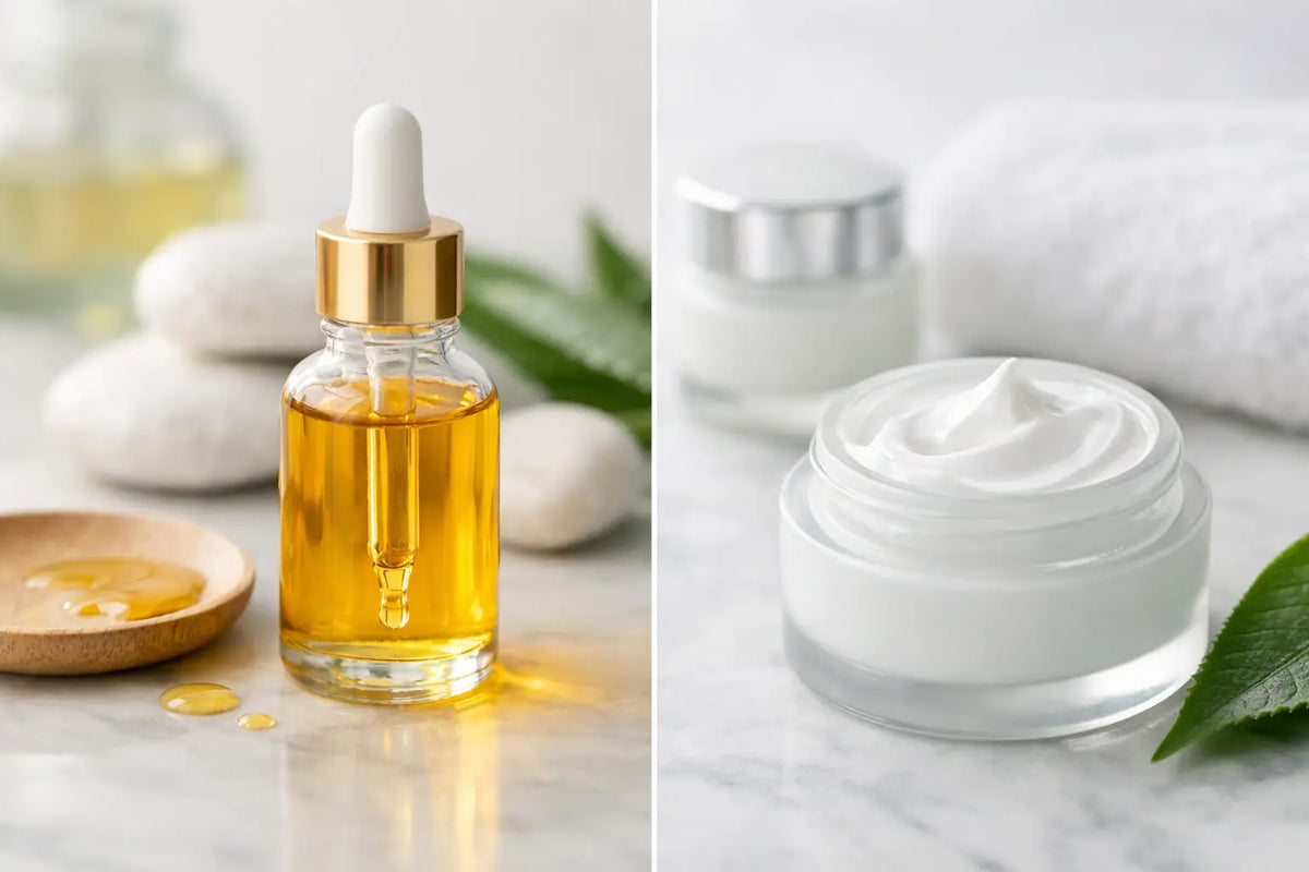 Face Oil vs Moisturizer for Balanced Skin