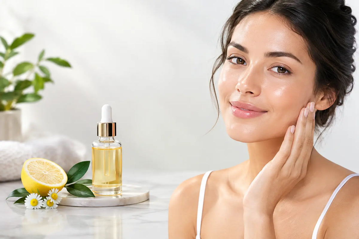 Natural Glow Serum for Brighter, Smoother Skin