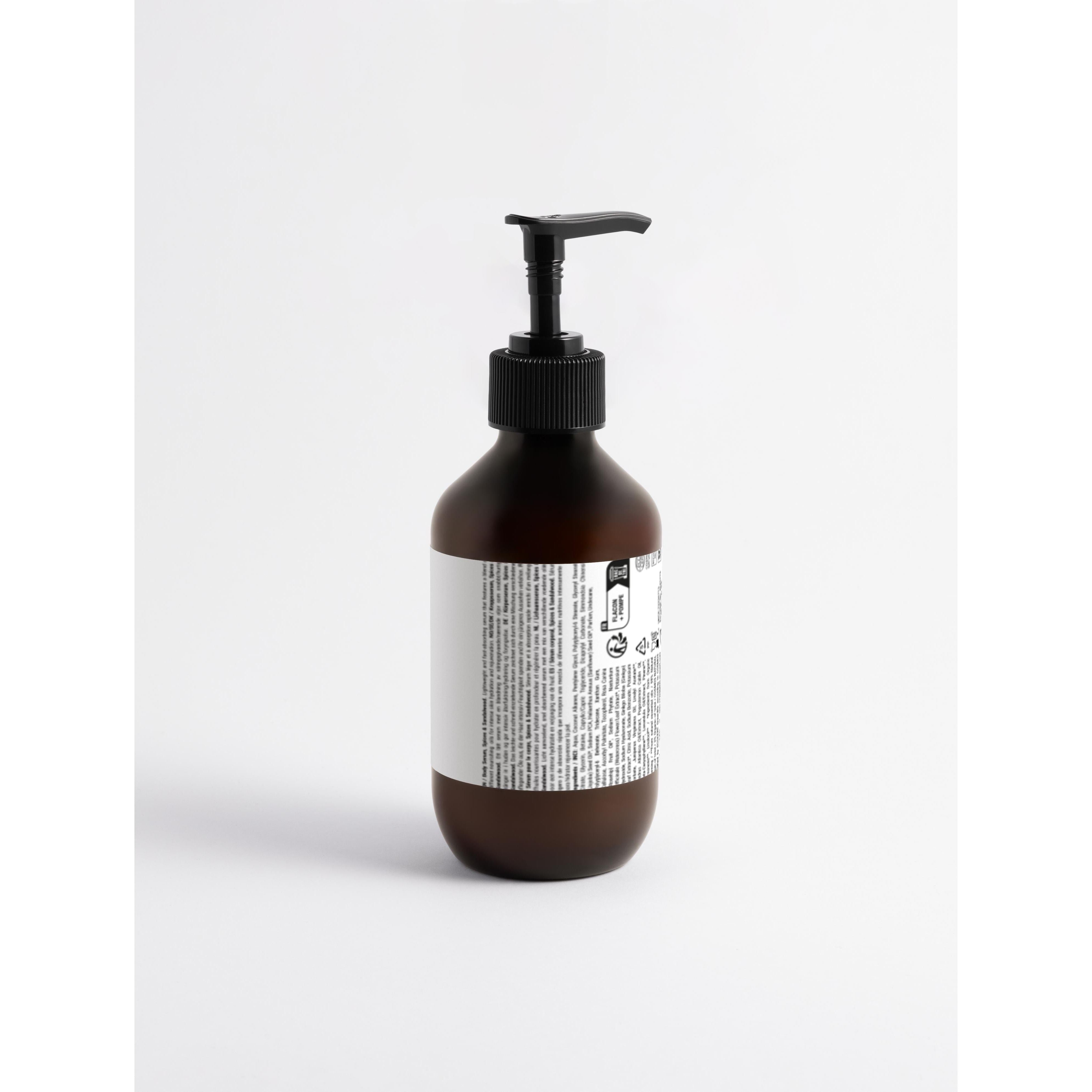 Silk Skin Body Serum with Jojoba, Rosehip & Hyaluronic Acid – Deep Hydration with Spices & Sandalwood – COSMOS NATURAL Certified, Made from Natural Ingredients in Europe by Verelé, 270 ml / 9.13 fl oz - Verele