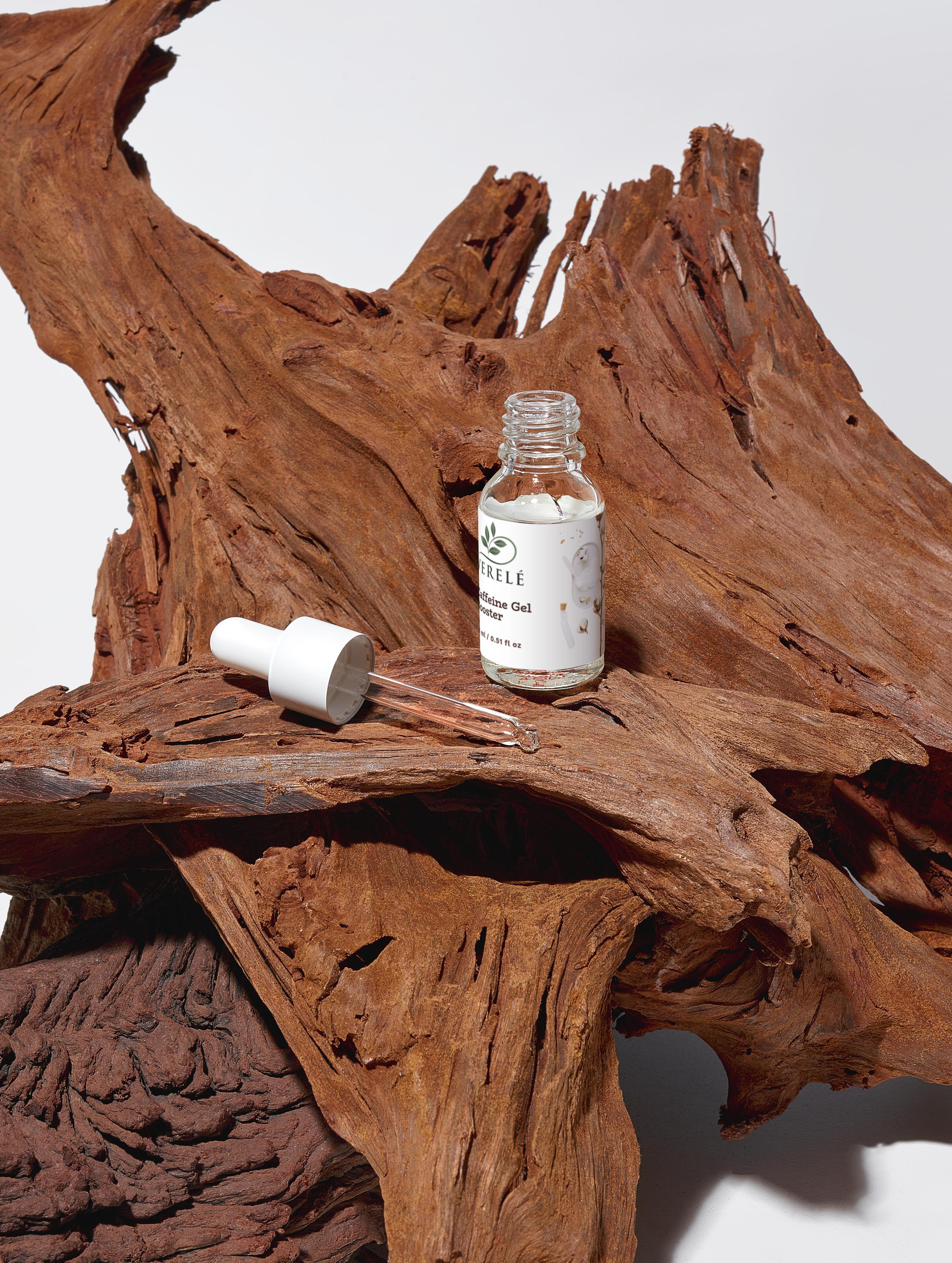 Caffeine Gel Concentrate 1% for Puffiness & Tired Skin – Hydrating & Natural Eye Care – COSMOS NATURAL Certified, Made in Europe by Verelé,  15 ml / 0.51 fl oz - Verele