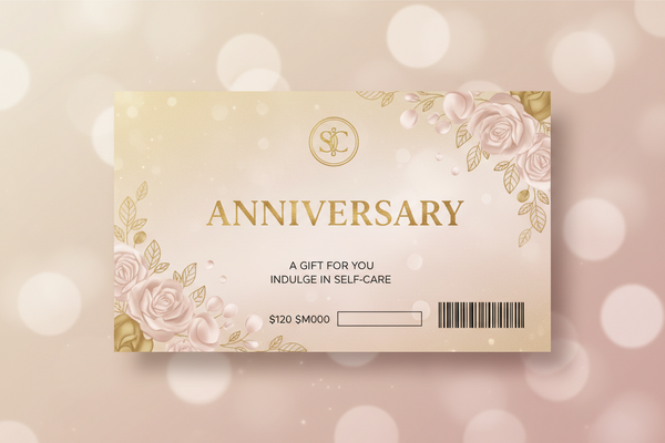 Anniversary gift card design